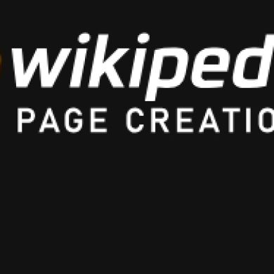 Wikipedia Page Creations